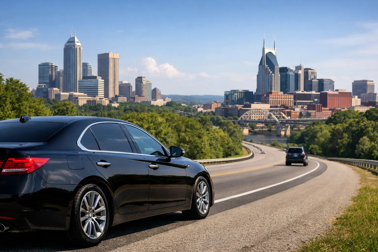 Indianapolis to Nashville Tennessee by Black Car