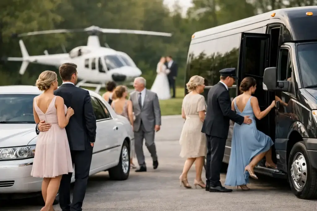 Best Transportation for Wedding Guests, Planned Well