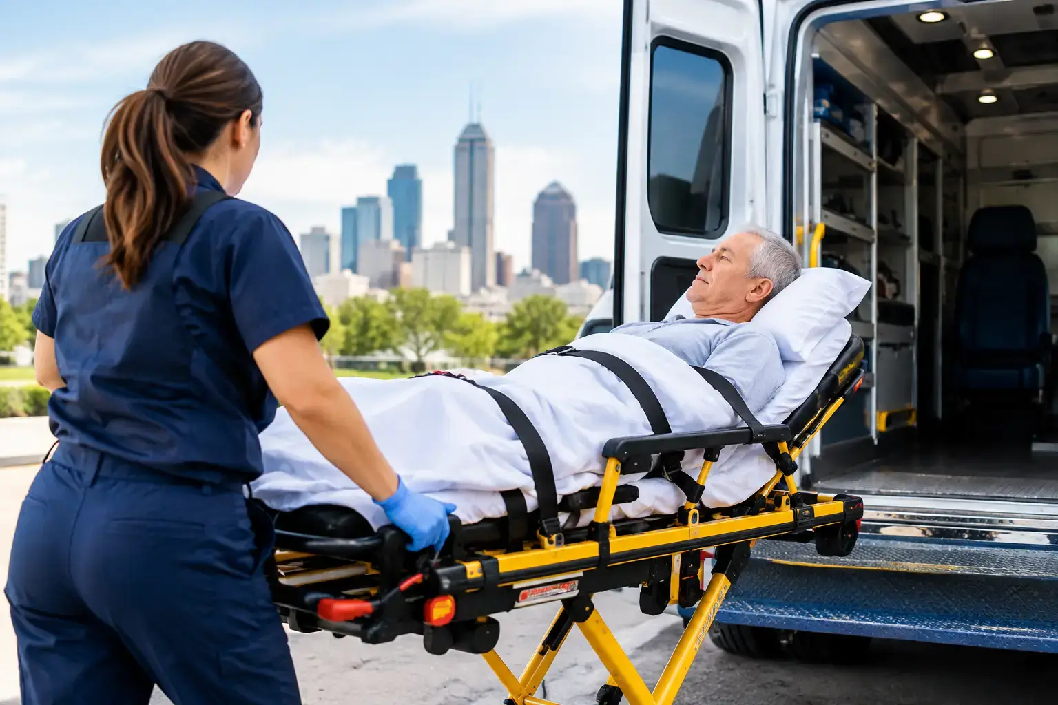 Secure Medical Transport for Indianapolis Patients